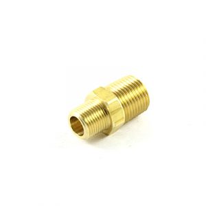 Reducing Nipple Brass 1/2" MPT x 3/8" MPT