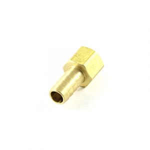 Hose Barb Brass 1/2" HB x 3/8" FPT
