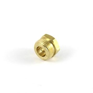 Coupling Brass MGHT x 3/8" FPT