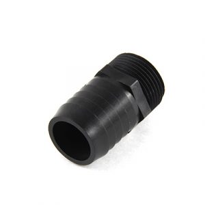 Straight Hose Barb Polypropylene 1" MPT x 1" HB