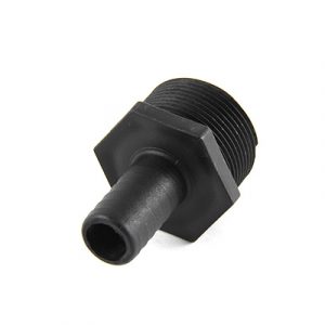 Straight Hose Barb Polypropylene 1-1/4" MPT x 3/4" HB