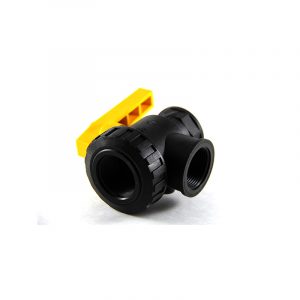 3/4" FPT 3-Way Polypro Ball Valve (Arag)